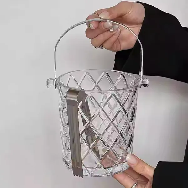 Transparent_Glass_Ice_Bucket_With_Handle_And_Tong_980_Ml