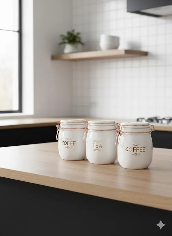 White_Swing_Cap_Square_Storage_Jar_860_Ml_3_Pcs_Set