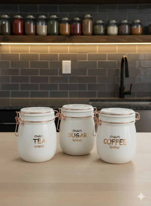 White_Swing_Cap_Square_Storage_Jar_860_Ml_3_Pcs_Set