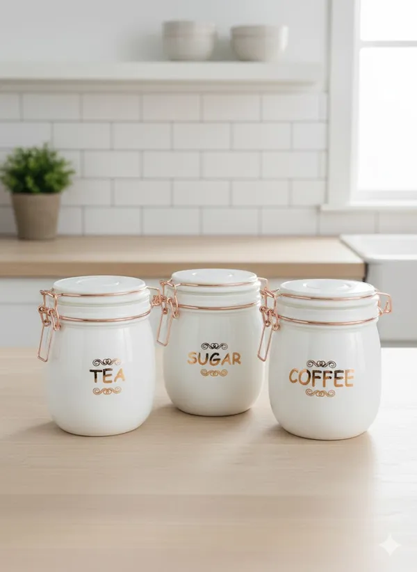 White_Swing_Cap_Square_Storage_Jar_860_Ml_3_Pcs_Set