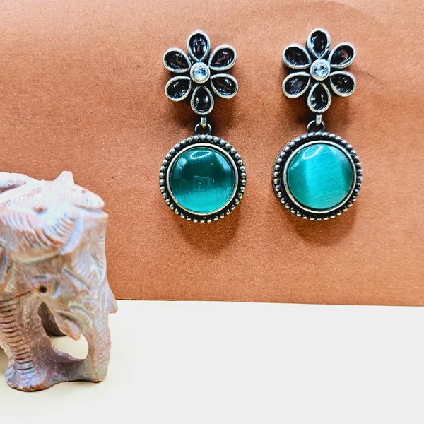 Mint_Green_German_Silver_Premium_Earrings_For_Women