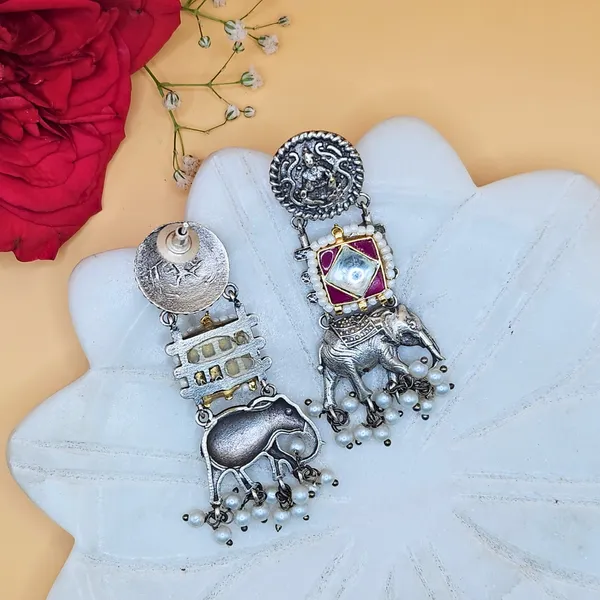 Silver_Alloy_Premium_Earrings_For_Women