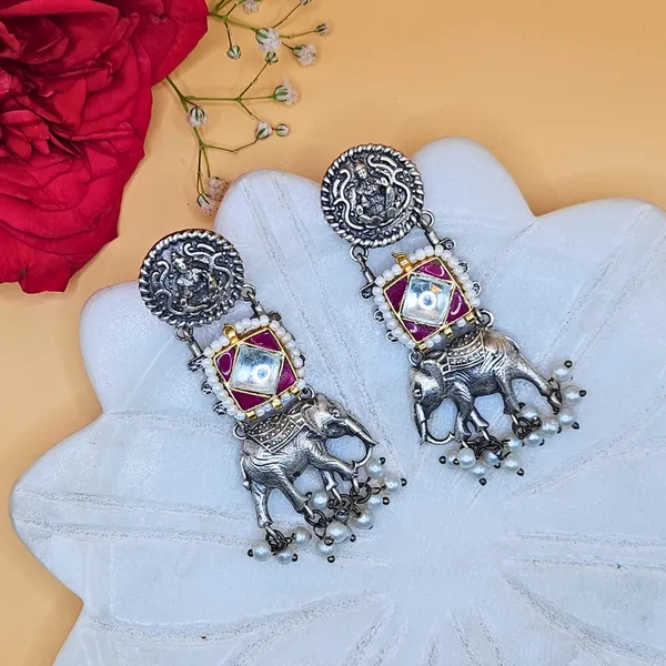 Silver_Alloy_Premium_Earrings_For_Women