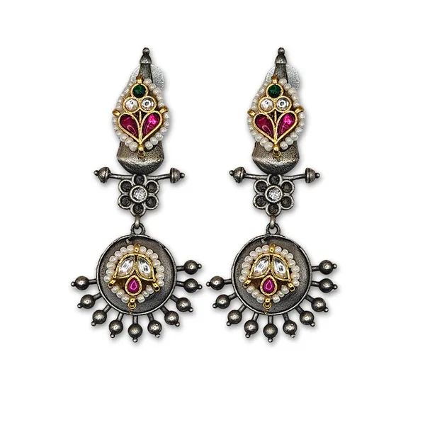 Silver_Alloy_With_Artificial_Pearls_Premium_Earrings_For_Women
