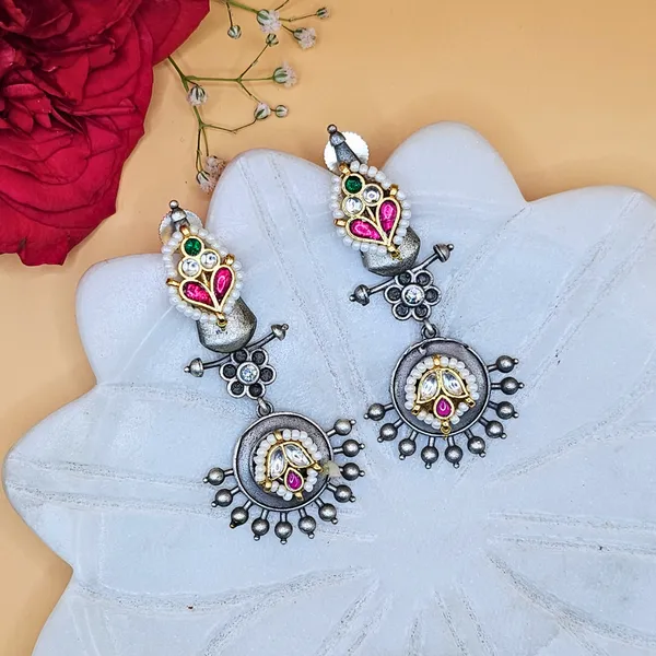 Silver_Alloy_With_Artificial_Pearls_Premium_Earrings_For_Women