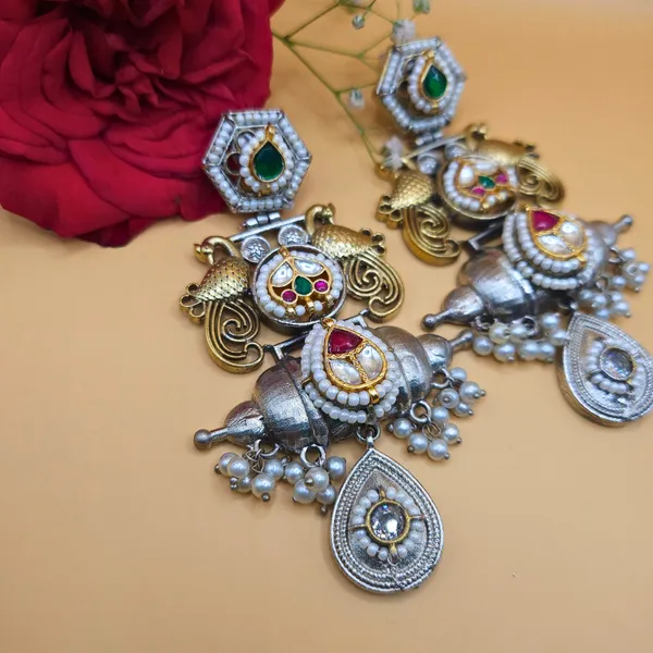Silver_Alloy_Premium_Earrings_For_Women
