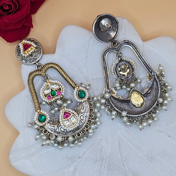 Silver_Alloy_With_Kundan_Stones_Premium_Earrings_For_Women