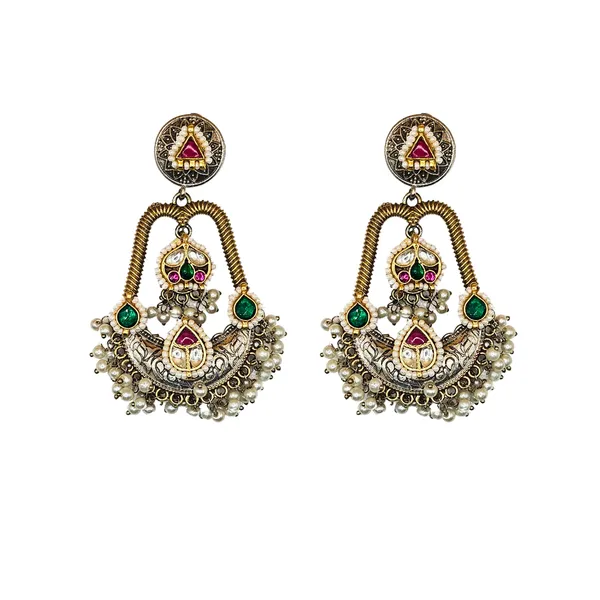 Silver_Alloy_With_Kundan_Stones_Premium_Earrings_For_Women