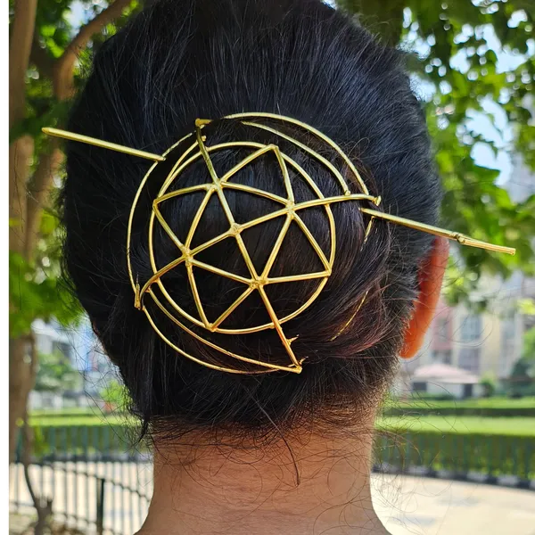 Gold_Alloy_With_Gold_Plating_Premium_Hair_Bun_Accessory_For_Women