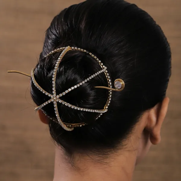 Gold_Alloy_With_Gold_Plating_Premium_Hair_Bun_Cage_For_Women