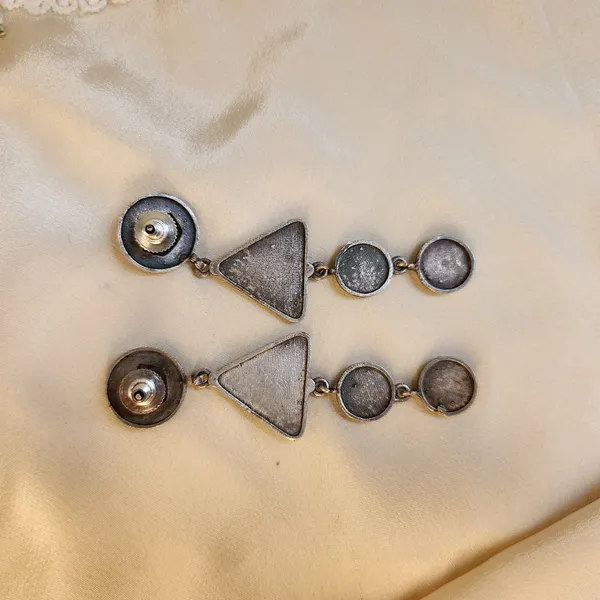 Red_And_Blue_German_Silver_Premium_Earrings_For_Women