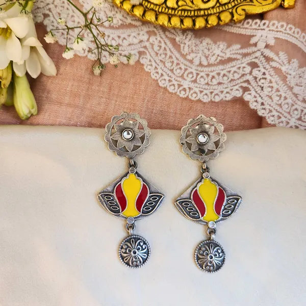 Red_Silver_Plated_Alloy_Premium_Earrings_For_Women