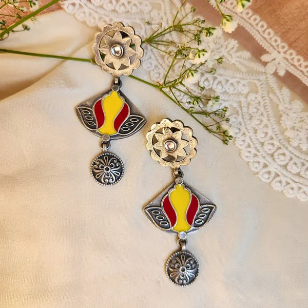 Red_Silver_Plated_Alloy_Premium_Earrings_For_Women