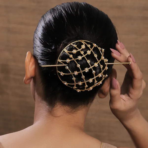 Gold_Alloy_With_Artificial_Pearls_Premium_Hair_Bun_Accessory_For_Women