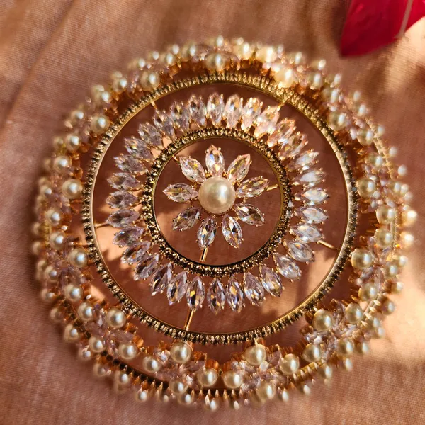 Rose_Gold_Brass_Premium_Hair_Bun_Accessory_For_Women