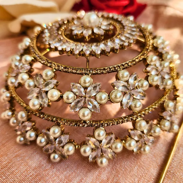 Rose_Gold_Brass_Premium_Hair_Bun_Accessory_For_Women