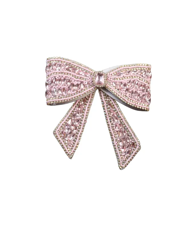 Pink_Alloy_With_Gold_Plating_Premium_Hair_Clip_For_Women