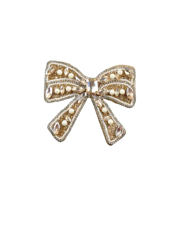 Brown_Alloy_With_Pachi_Stones_Premium_Hair_Clip_For_Women