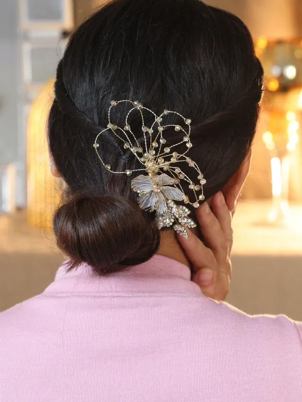 White_Alloy_Premium_Hair_Clip_For_Women
