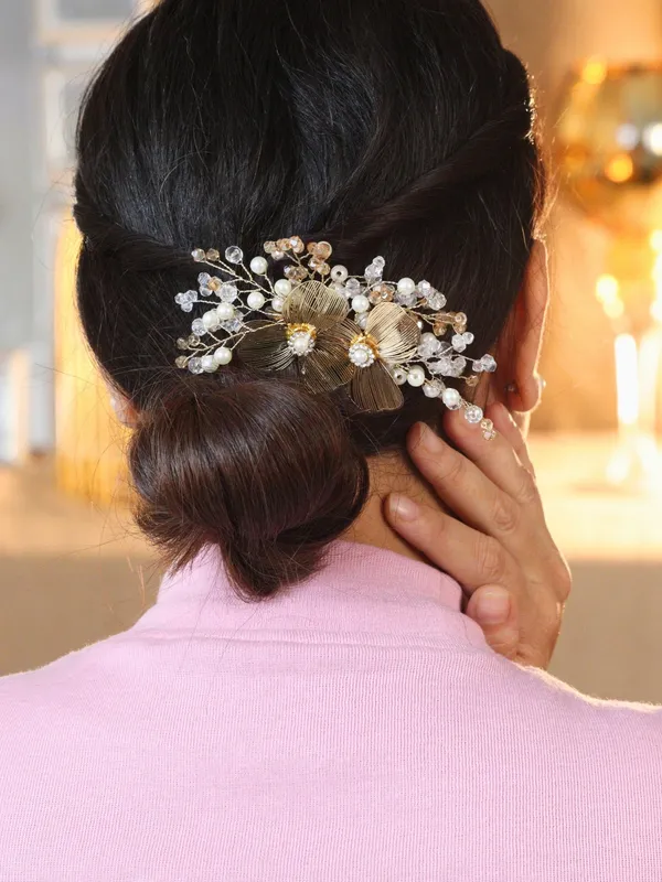 Pink_Alloy_Premium_Hair_Clip_For_Women