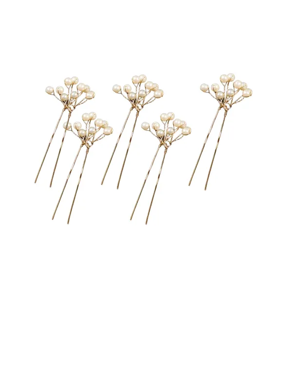 White_Alloy_With_Artificial_Pearls_Premium_Hair_Clip_For_Women