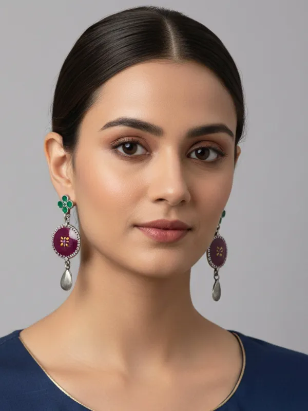 Black_Alloy_With_Gold_Plating_Premium_Earrings_For_Women