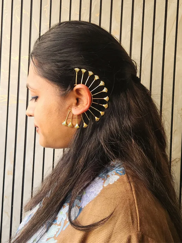 Gold_Brass_Premium_Ear_Cuff_For_Women