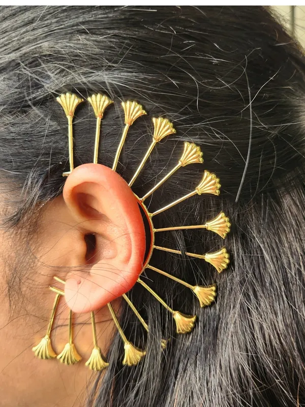 Gold_Brass_Premium_Ear_Cuff_For_Women
