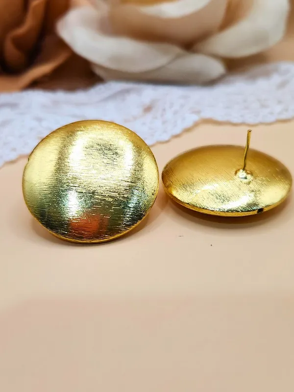 Gold_Alloy_With_Gold_Plating_Premium_Stud_Earrings_For_Women