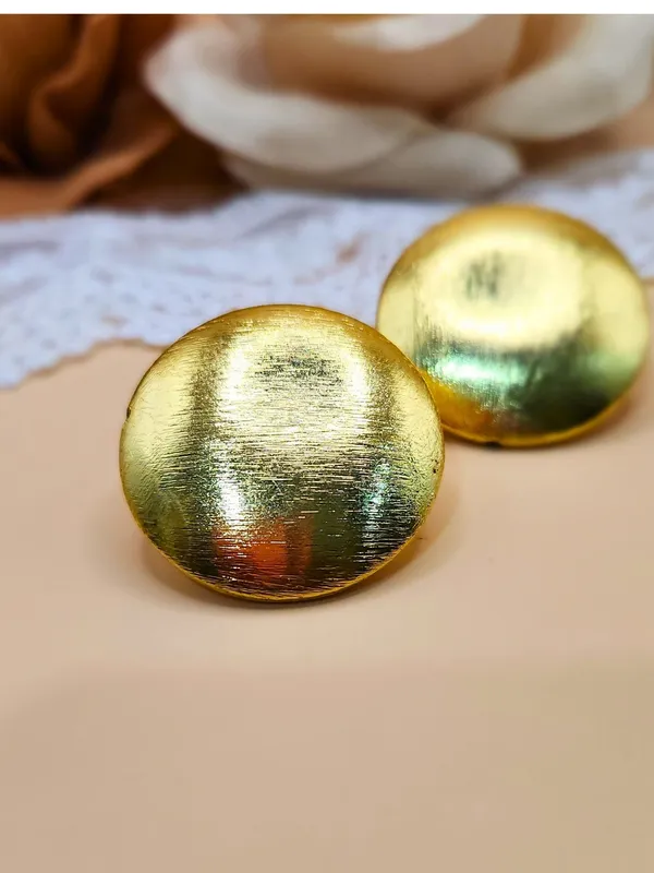 Gold_Alloy_With_Gold_Plating_Premium_Stud_Earrings_For_Women