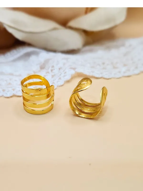 Gold_Brass_Premium_Ear_Cuffs_For_Women