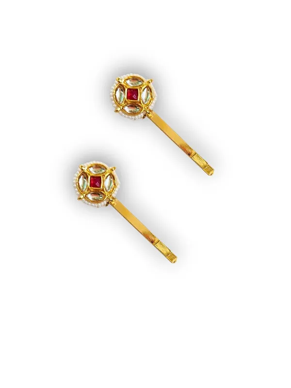 Gold_Alloy_With_Kundan_Stones_Premium_Hair_Pins_For_Women