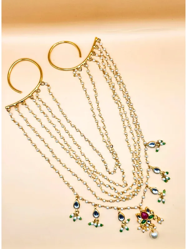 Gold_Fabric__And__Alloy_Premium_Hair_Accessory_For_Women