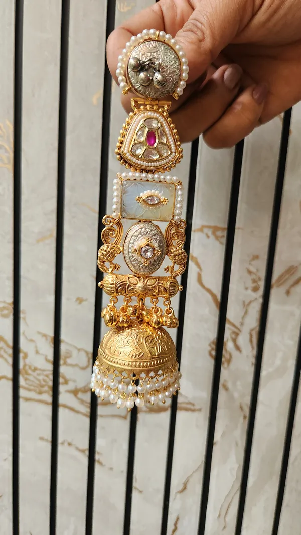 Roasegold_Alloy_With_Kundan_Stones_Premium_Earrings_For_Women