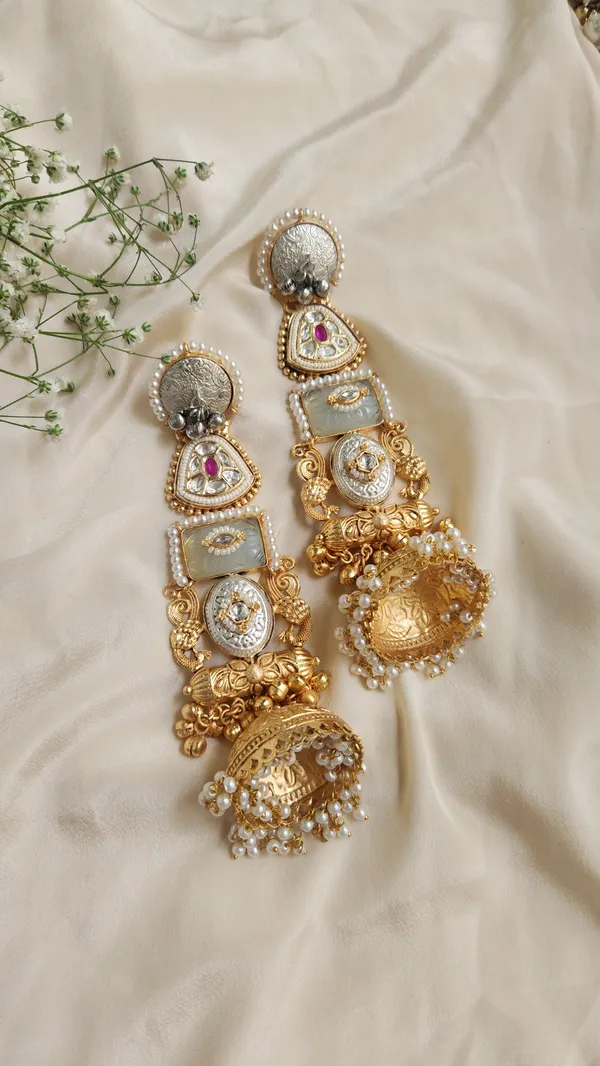 Roasegold_Alloy_With_Kundan_Stones_Premium_Earrings_For_Women