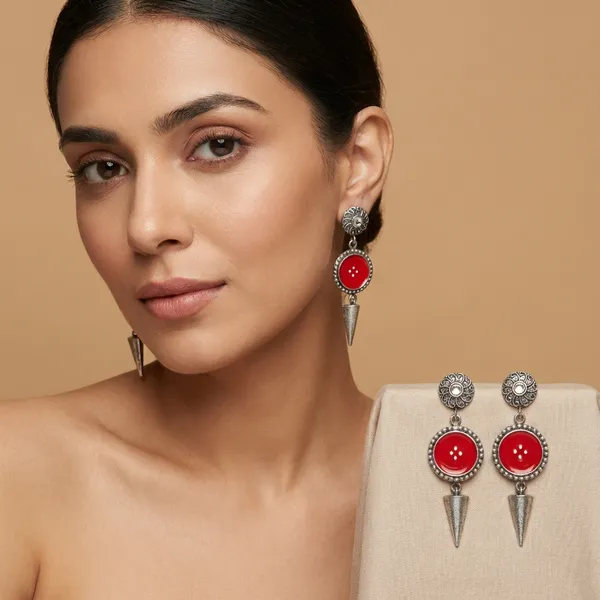Red_German_Silver_Premium_Dangle_Earrings_For_Women