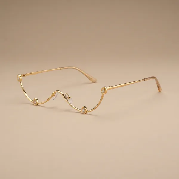 White_Alloy_With_Gold_Plating_Premium_Facelet_For_Women