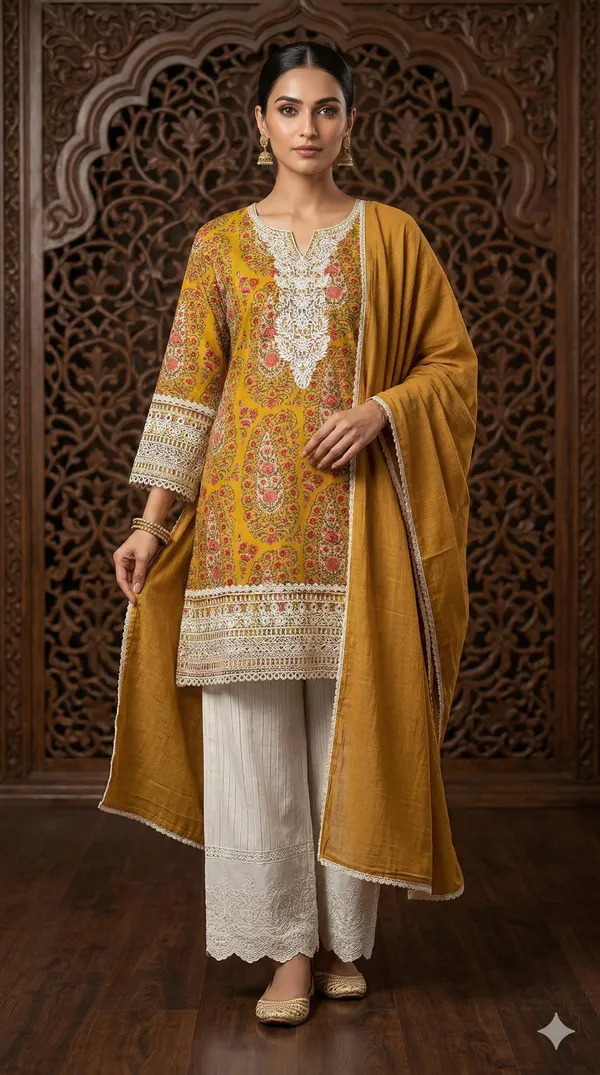 Mustard_Yellow_Cotton_Suit_For_Women