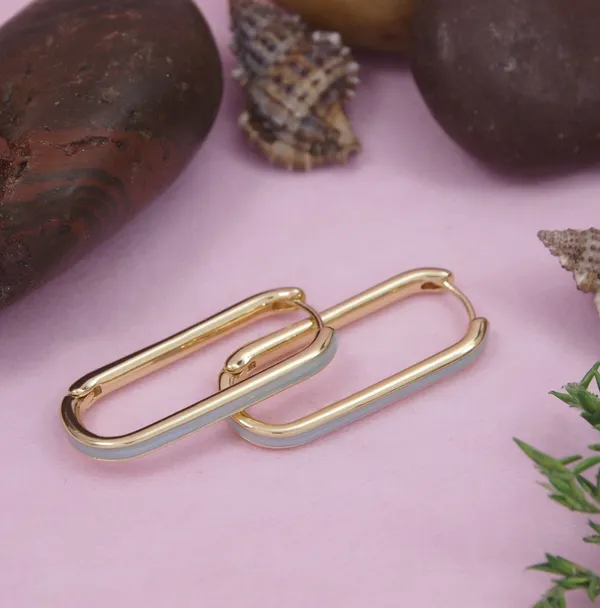 Gold_And_White_Plated_Alloy_Earring_For_Women