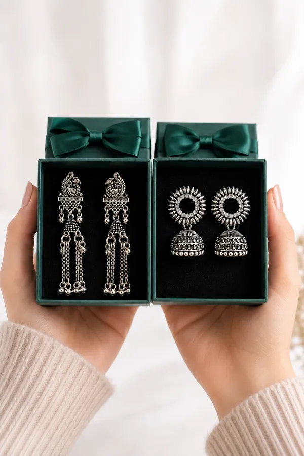 Pack_Of__2_Earrings_Combo_Set_Aluminum_Jhumka_Earring