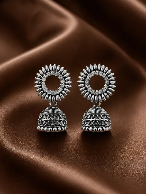 Pack_Of__2_Earrings_Combo_Set_Aluminum_Jhumka_Earring