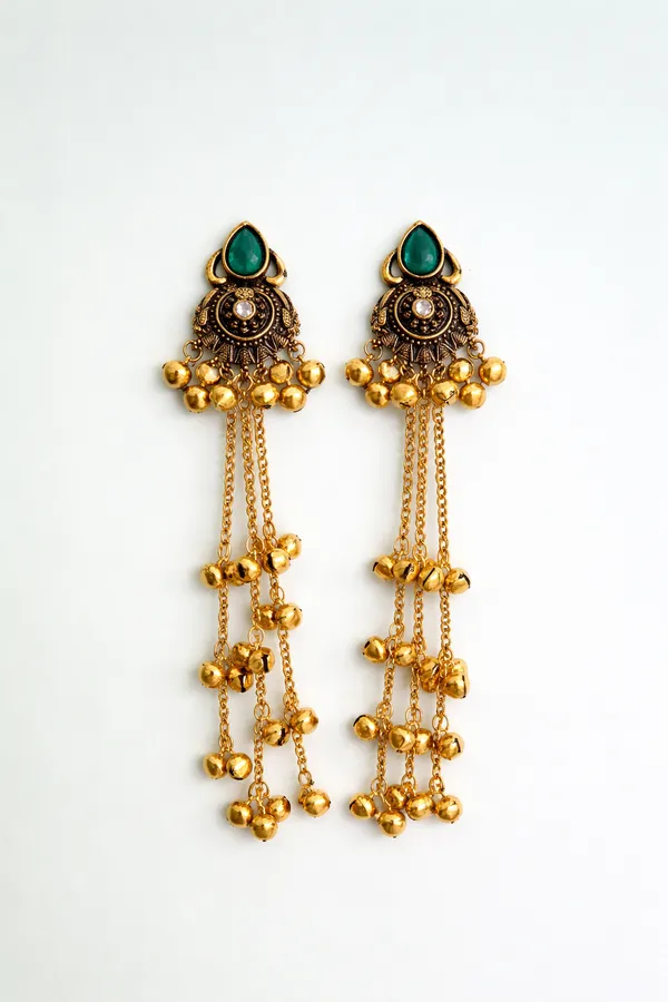 Long_Kashmiri_Earrings_-_Green