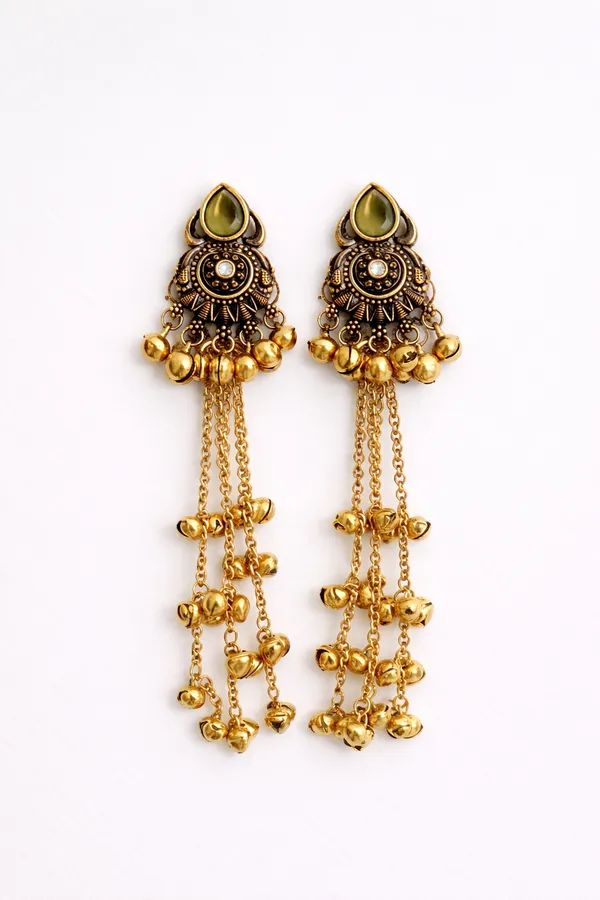 Long_Kashmiri_Earrings_-_Mehndi_Green