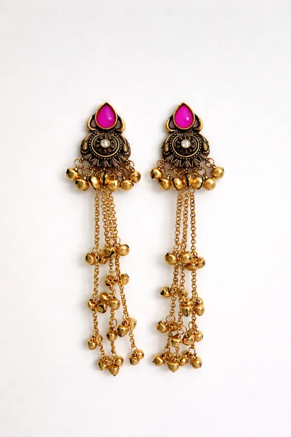 Long_Kashmiri_Earrings_-_Pink