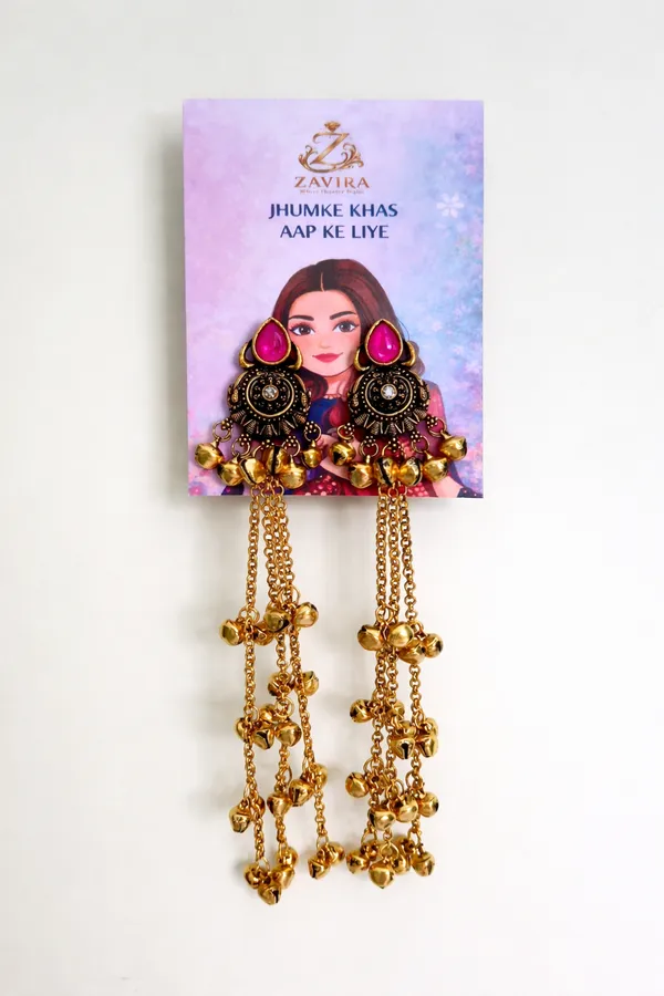 Long_Kashmiri_Earrings_-_Pink