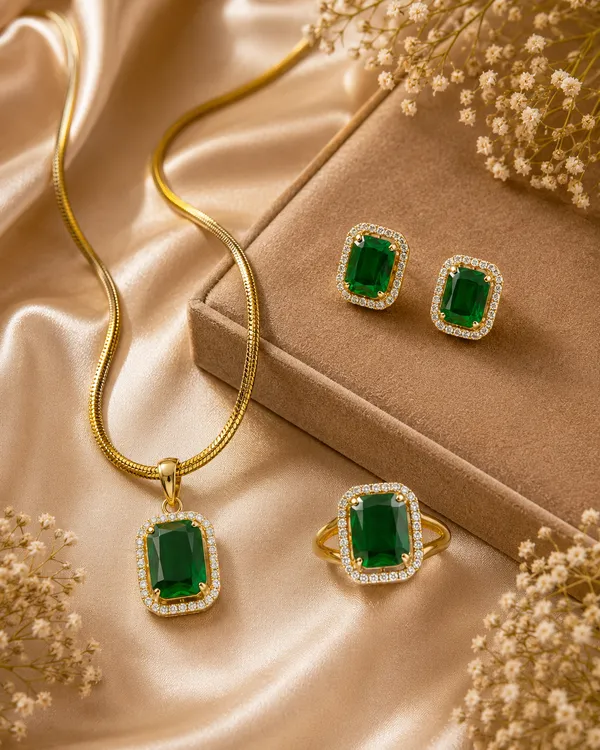 Pendant_Necklace_Set_with_Matching_Earrings_&_Ring_