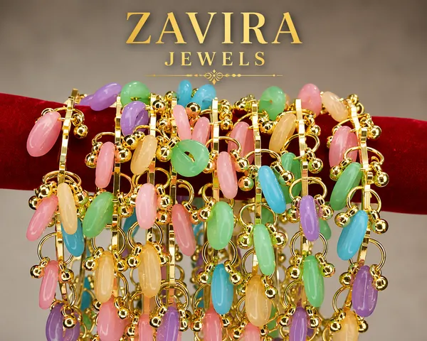Set_of_8_Multicolor_Bead_Shells_Golden_Kashmiri_Bangles_with_Ghungroo_Studded_for_Women_&_Girls