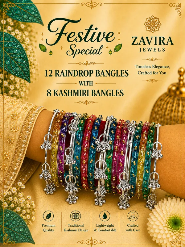 Silver_Set_of_8_Kashmiri_Ghungroo_+_12_Glass_Bangles_-_Dark_Multi_Color