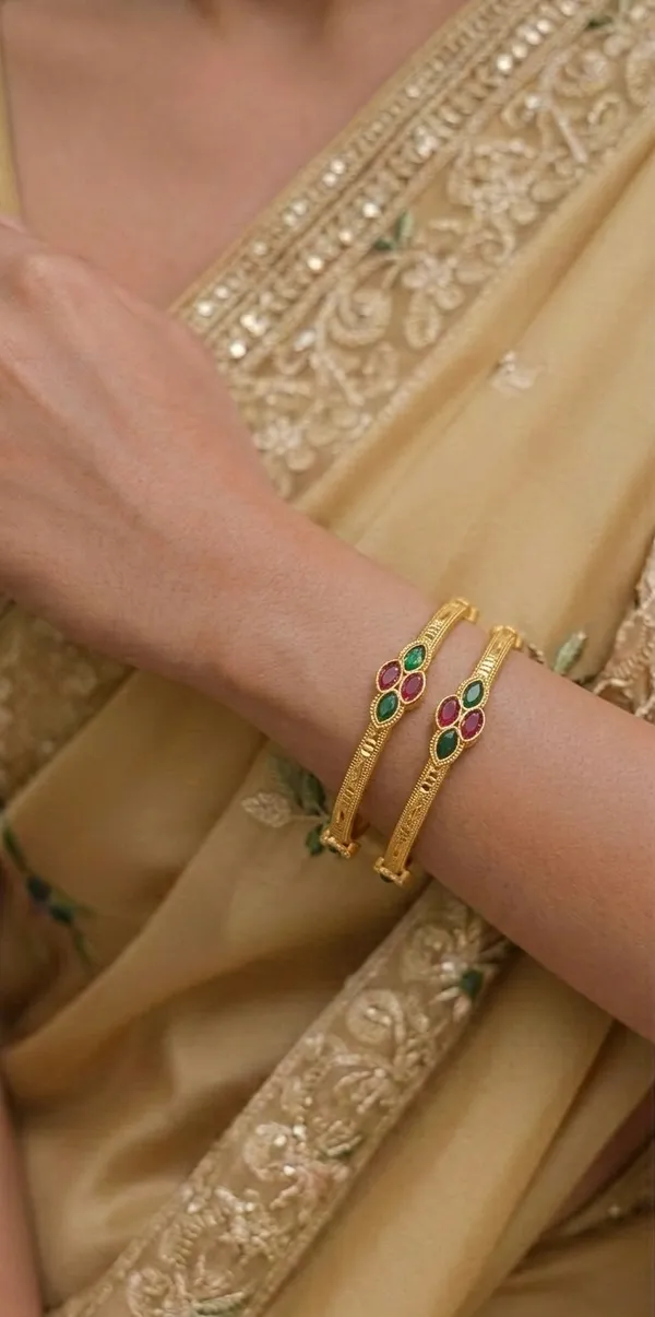 Gold-Toned_Bangles_with_Ruby_and_Emerald_Stone_Embellishments_(Set_of_2)