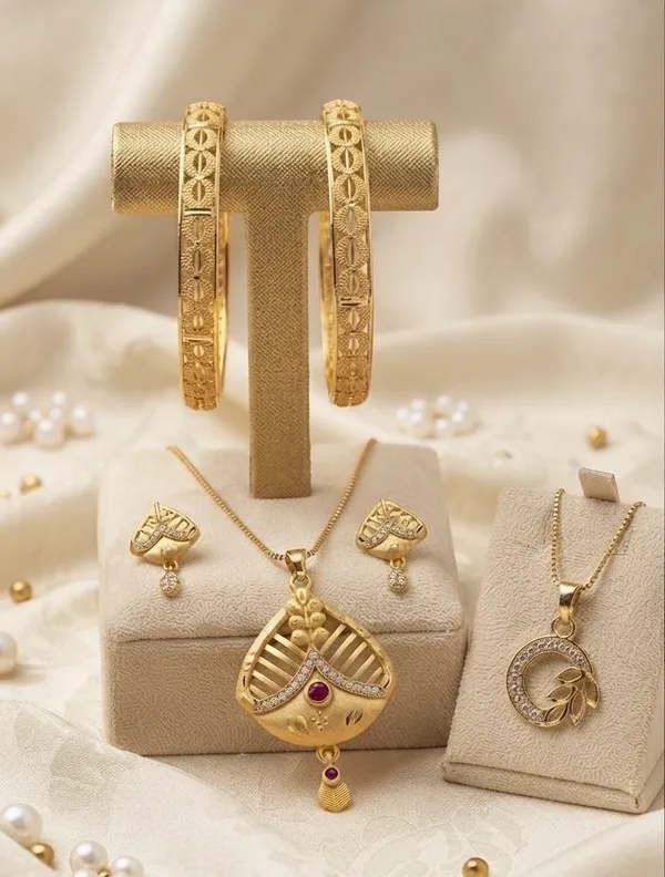 Gold-Plated_chain_pendant_set__with_Ruby_Stone_Accents_(Set_of_3)